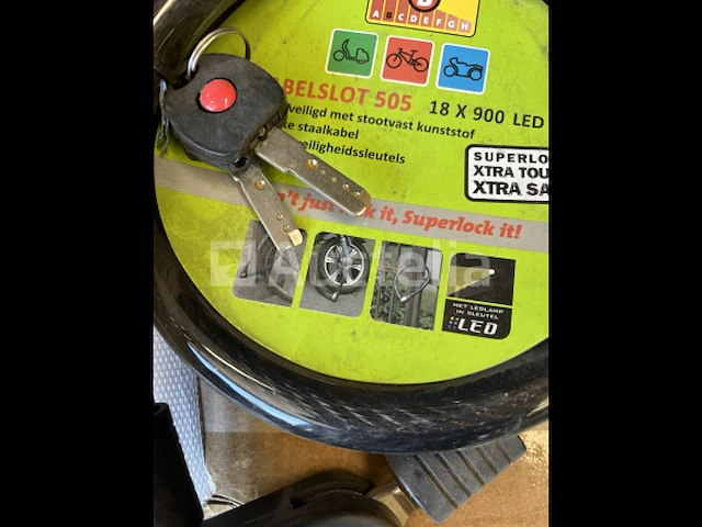 5 x kabelslot 18x900 mm met led - afbeelding 2 van  3