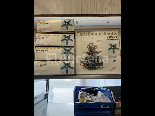 5 x kerstboom standaard - afbeelding 3 van  3