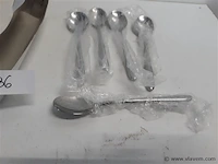 5 x koffielepel 13 cm 18/10 - afbeelding 2 van  2