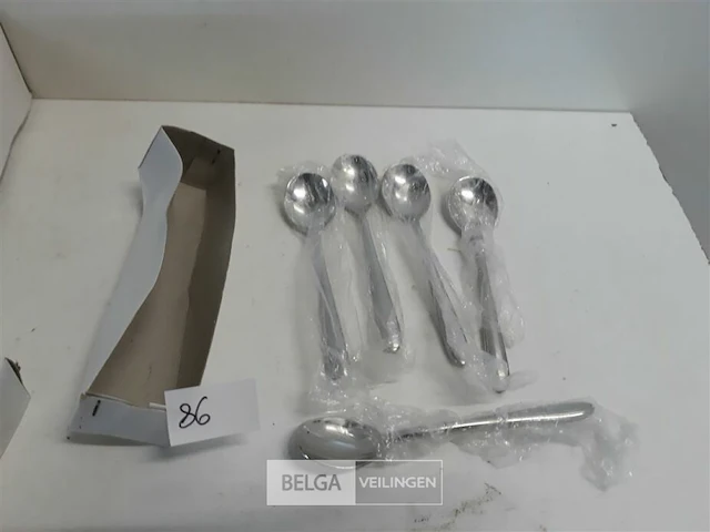 5 x koffielepel 13 cm 18/10 - afbeelding 2 van  3