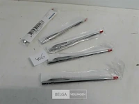 5 x kraspennen met hardmetalen punt - afbeelding 1 van  3