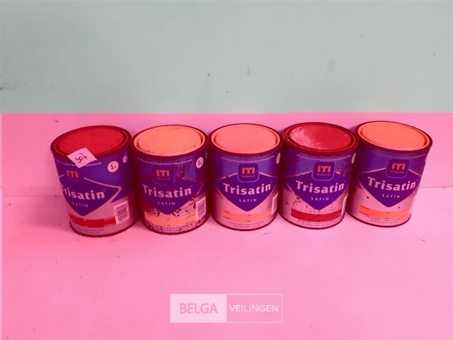 5 x lakverf trimetal satin 1 l - afbeelding 2 van  3