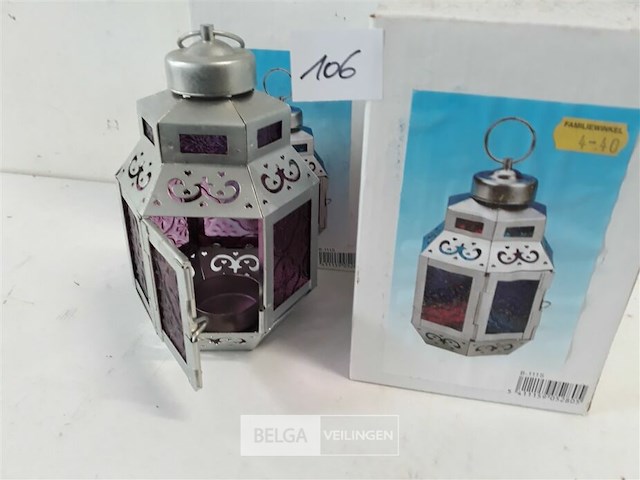5 x lantaarnhuisje voor t-licht - afbeelding 3 van  3