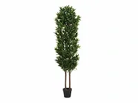 5 x laurierboom - kunstplant - 190 cm - afbeelding 1 van  6