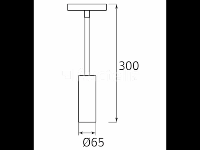 5 x led hangspot op magneetrail 48v - 4200k neutraal wit -30w - zwart - afbeelding 2 van  4