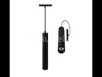 5 x led hangspot op magnetische rail 48v - 4200k neutraal wit -20w - zwart