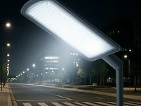 5 x led straatverlichting 200w – 6500k koud wit – ip65 waterdicht – 20.000 lm - afbeelding 1 van  7