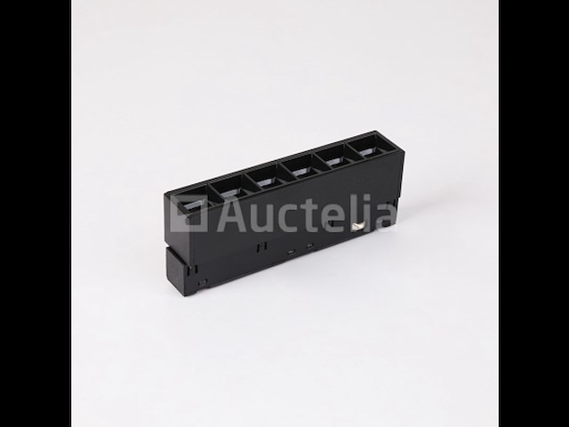 5 x libra draaibare lineaire led-spot op magnetische rail 48v - 4000k neutraal wit -6w - zwart - afbeelding 1 van  4