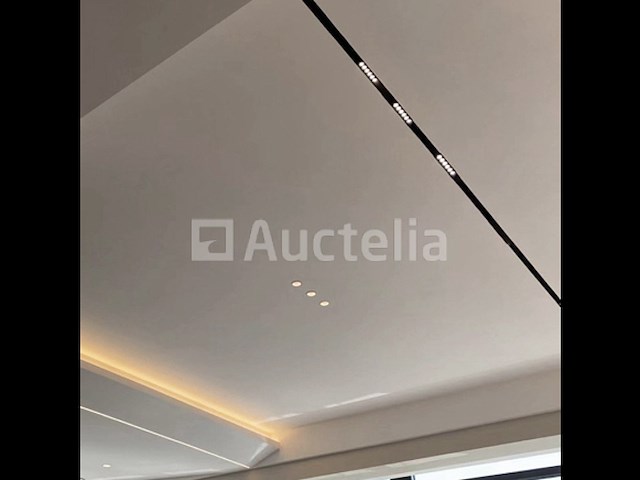 5 x libra draaibare lineaire led-spot op magnetische rail 48v - 4000k neutraal wit -6w - zwart - afbeelding 4 van  4