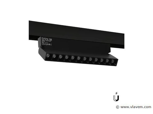 5 x libra lineaire richtbare led-spot voor magnetische rail 48v - afbeelding 1 van  5