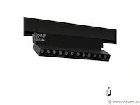 5 x libra lineaire richtbare led-spot voor magnetische rail 48v