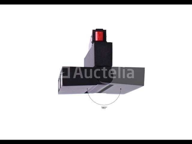 5 x libra spot draaibare lineaire led op magnetische rail 48v - 4000k neutraal wit -12w - zwart - afbeelding 3 van  5