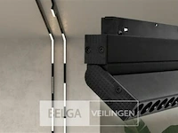 5 x libra spot draaibare lineaire led op magnetische rail 48v - 4000k neutraal wit -12w - zwart - afbeelding 5 van  6