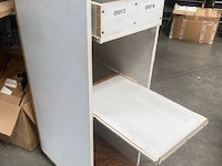 5 x magazijnkasten - hoogte : +/- 180 cm. breedte : 38 cm. diepte : 50 cm. - afbeelding 5 van  6