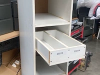 5 x magazijnkasten - hoogte : +/- 180 cm. breedte : 38 cm. diepte : 50 cm. - afbeelding 6 van  6