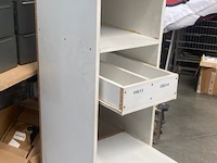 5 x magazijnkasten - hoogte : +/- 180 cm. breedte : 38 cm. diepte : 50 cm. - afbeelding 4 van  6