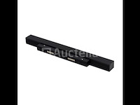 5 x mora led spot lineaire op magnetische rail 48v - 4000k neutraal wit -15w - zwart - afbeelding 3 van  5