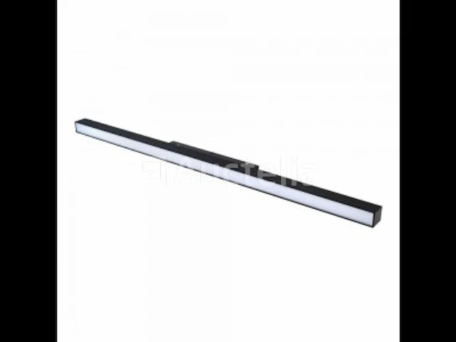 5 x mora lineaire led-spot voor magnetische rail 48v – 20w – zwart. - afbeelding 1 van  4