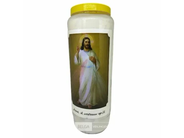 5 x noveenkaars 9 dagen jezus ik vertrouw op u - afbeelding 1 van  1