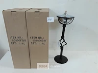 5 x olie-lamp op voet 36 cm - afbeelding 2 van  3