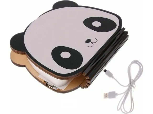 5 x panda lightbook led - afbeelding 1 van  5