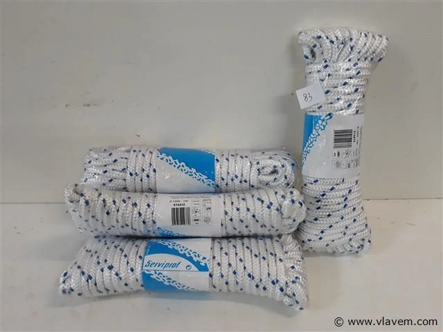 5 x polyprop touw 10 mm 15 m - afbeelding 1 van  2