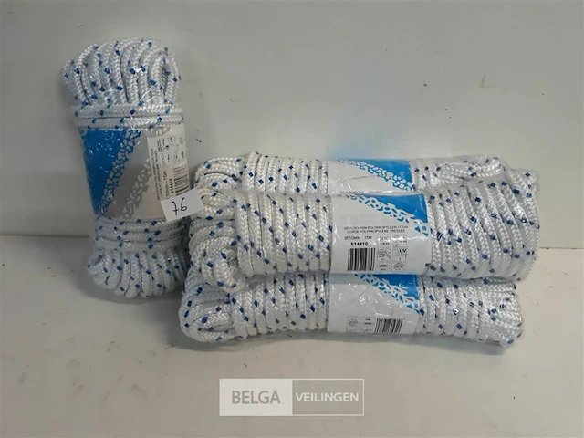 5 x polyprop touw 10 mm 15 m - afbeelding 2 van  3