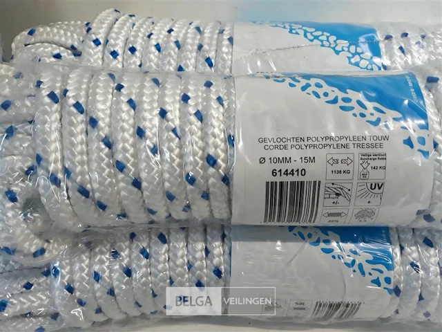 5 x polyprop touw 10 mm 15 m - afbeelding 3 van  3