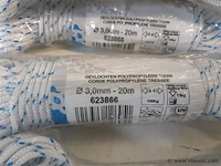 5 x polyprop touw 3 mm 20 m - afbeelding 2 van  2