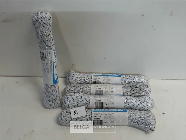 5 x polyprop touw 3 mm 20 m - afbeelding 1 van  3