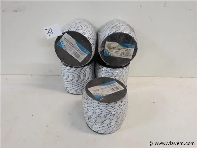 5 x polyprop touw 3 mm 75 m - afbeelding 1 van  2