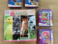 5 x puzzel - kinderen - paw patrol - 4 in 1 - afbeelding 1 van  2