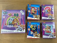 5 x puzzel - paw patrol - afbeelding 1 van  2