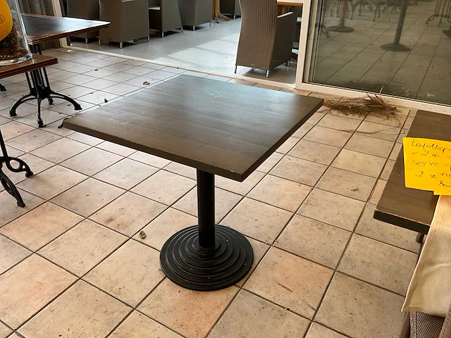 5 x restauranttafel - afbeelding 1 van  2
