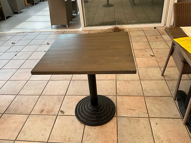 5 x restauranttafel - afbeelding 2 van  2