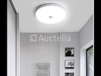5 x ronde led plafondlamp met sensor – 20w – 6500k koud wit – ip54 – bewegingssensor – waterdicht - afbeelding 4 van  4