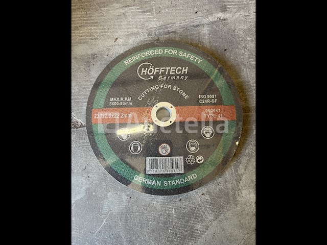 5 x slijpschijf voor steen 230 mm - afbeelding 1 van  3