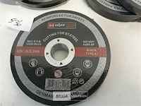5 x snijschijven 10 stuks 125mm inox - afbeelding 3 van  3