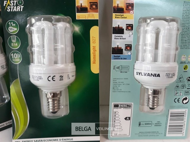 5 x spaarlamp e14 11w mini - afbeelding 3 van  3
