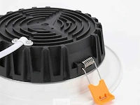 5 x spot cob 15w - led - inbouw - rond - 3000k (warm wit) - afbeelding 4 van  6