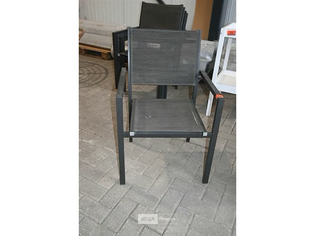 5 x stapelbare tuinstoel - afbeelding 3 van  5