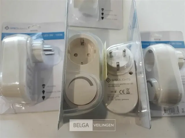 5 x stekkerdimmer plug in 3-100w geschikt voor led - afbeelding 3 van  3