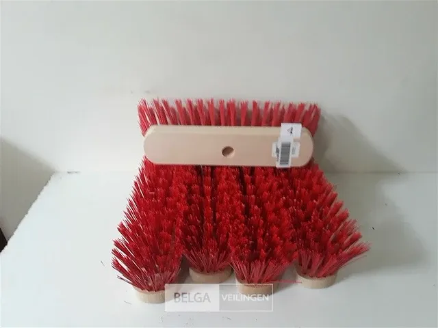 5 x straatborstel pvc haren 29 cm - afbeelding 1 van  3