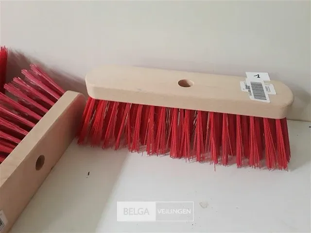 5 x straatborstel pvc haren 29 cm - afbeelding 3 van  3