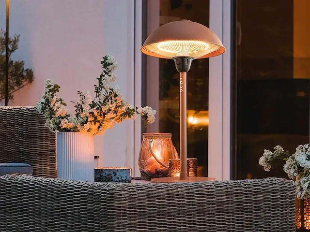 5 x tafel heater deluxe - koper - afbeelding 5 van  7