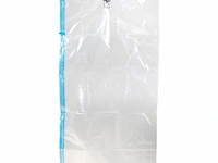 5 x vacuum zak met kapstok - l70 x h130 cm. - compatibel met ieder type stofzuiger - plaatsbesparend - afbeelding 4 van  4