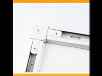 5 x verbinding vorm l voor 1 fase 2 draden railsystem wit - afbeelding 1 van  1