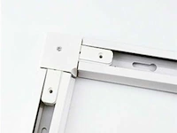 5 x verbinding vorm l voor 1 fase 2 draden railsystem wit - afbeelding 1 van  2