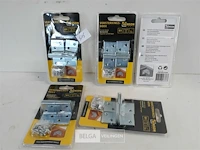 5 x versterkingshoek 8 delig 30x30x30 mm - afbeelding 1 van  3