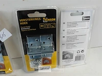 5 x versterkingshoek 8 delig 30x30x30 mm - afbeelding 3 van  3